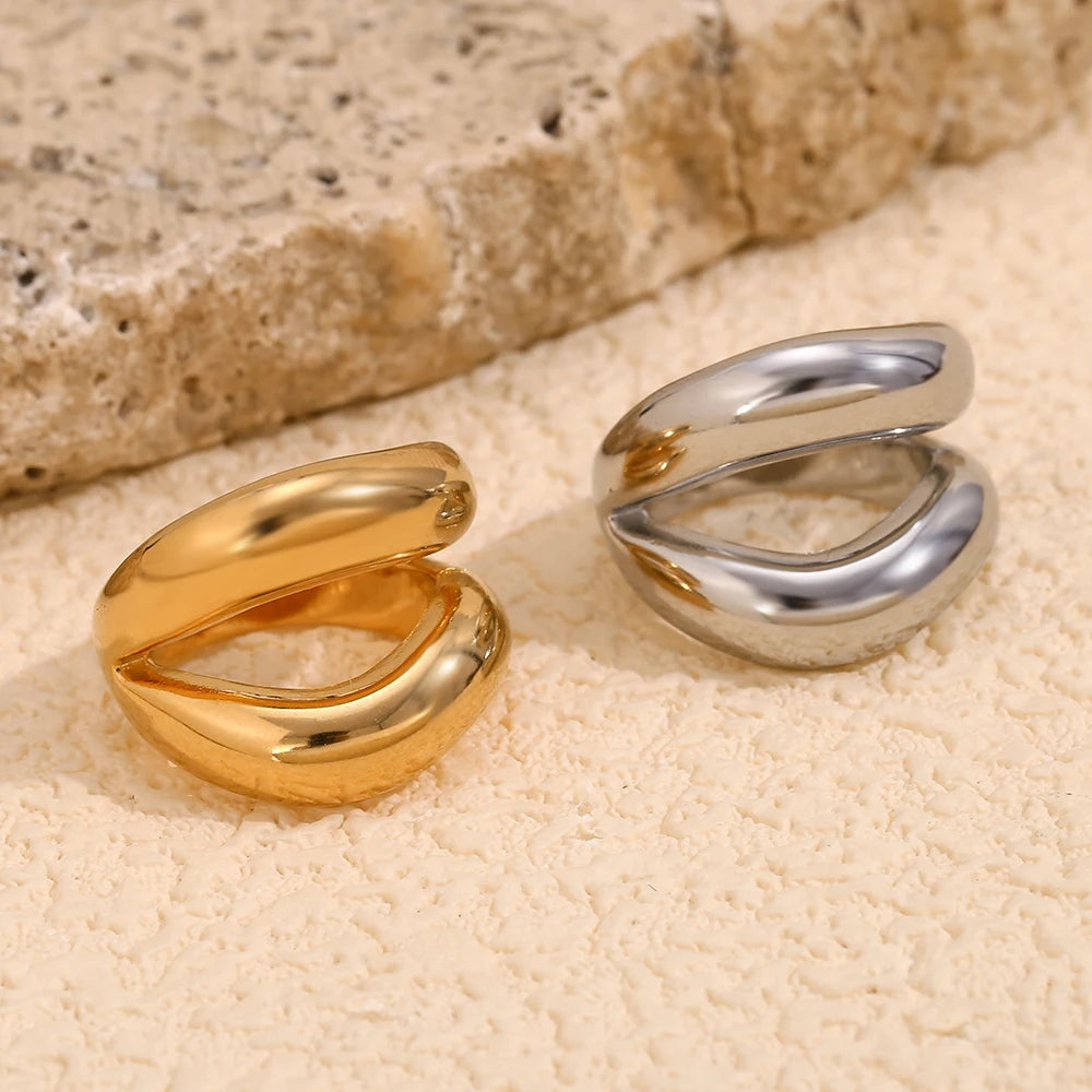 Anel Belle Banhado a Ouro 18K