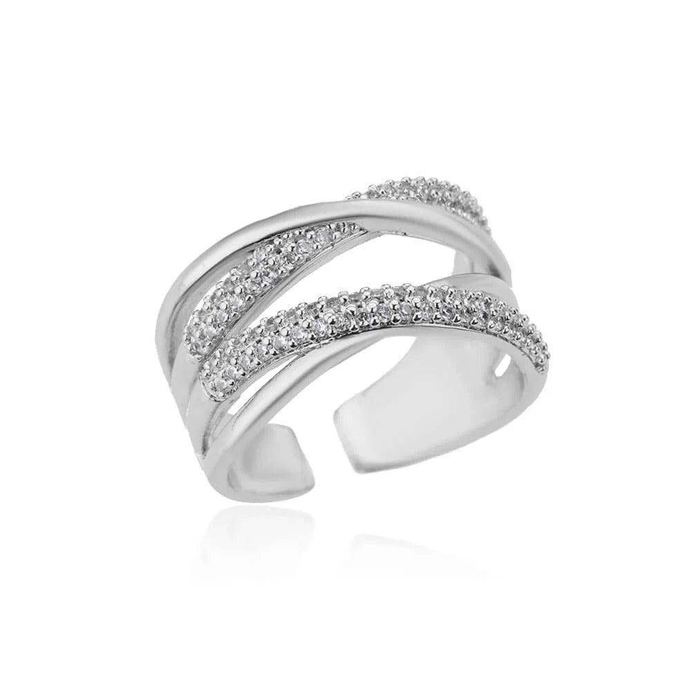 Anel Aurora Banhado a Ouro 18K