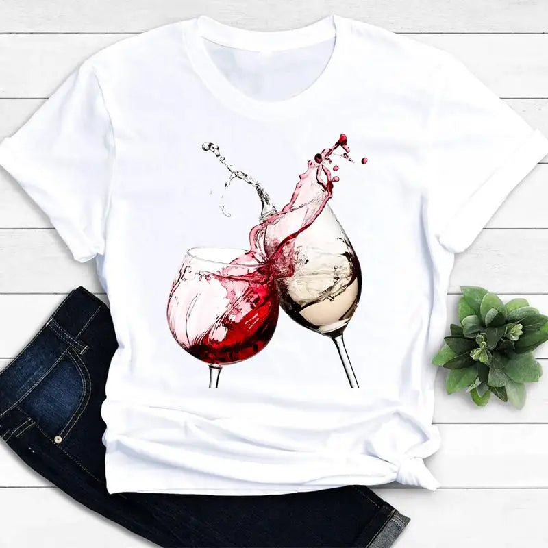 Camiseta Tinto ou Branco