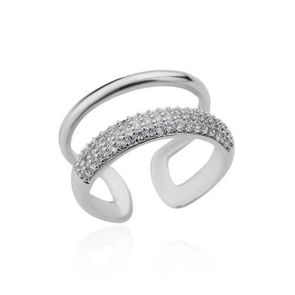 Anel Noir Banhado a Ouro 18K